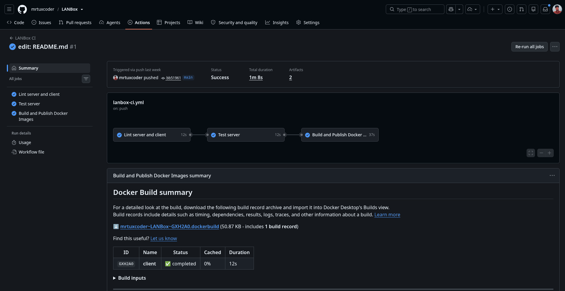 Chronicle CI/CD workflow from GitHub Actions to deployment